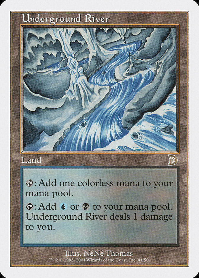 Underground River [Deckmasters] MTG Single Magic: The Gathering    | Red Claw Gaming