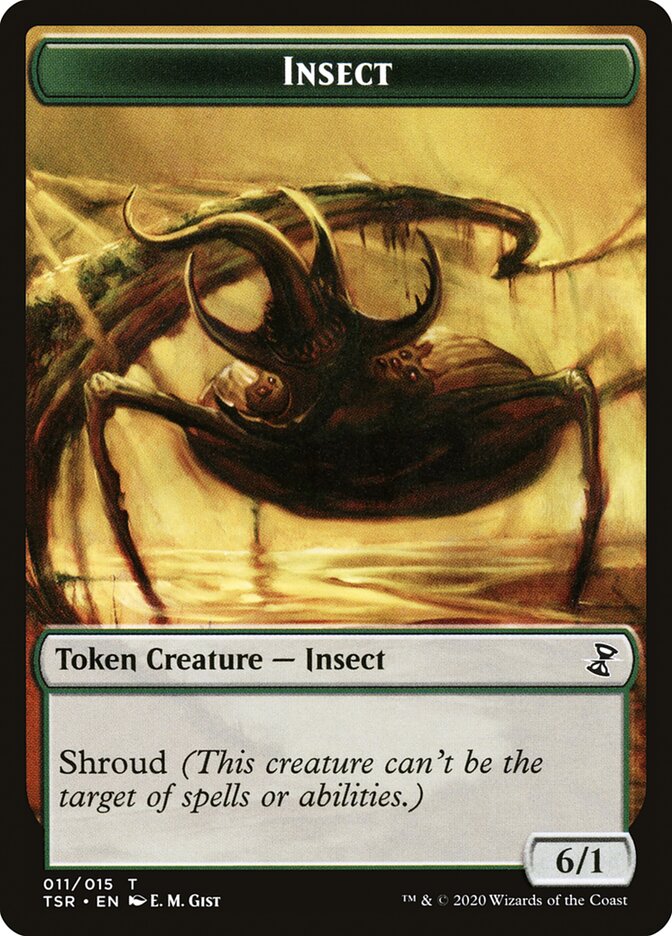 Insect Token [Time Spiral Remastered Tokens] MTG Single Magic: The Gathering    | Red Claw Gaming