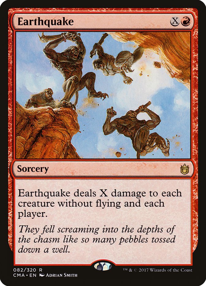 Earthquake [Commander Anthology] MTG Single Magic: The Gathering    | Red Claw Gaming