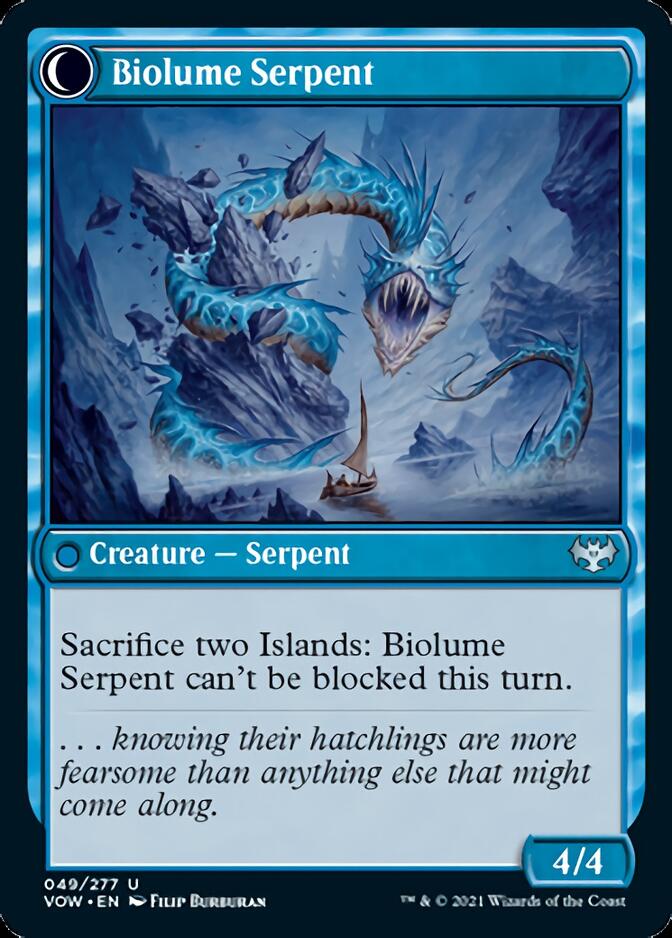 Biolume Egg // Biolume Serpent [Innistrad: Crimson Vow] MTG Single Magic: The Gathering    | Red Claw Gaming