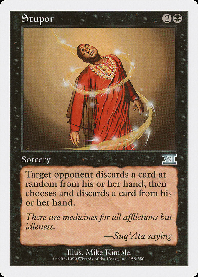 Stupor [Classic Sixth Edition] MTG Single Magic: The Gathering    | Red Claw Gaming