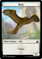 Bird // Bird Illusion Double-Sided Token [Ravnica Remastered Tokens] MTG Single Magic: The Gathering    | Red Claw Gaming