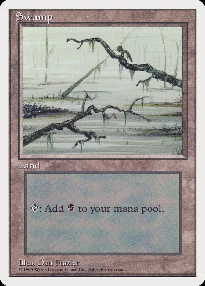 Swamp (Gray Water, Light Fog) [Rivals Quick Start Set] MTG Single Magic: The Gathering    | Red Claw Gaming