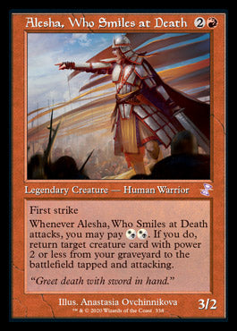 Alesha, Who Smiles at Death (Timeshifted) [Time Spiral Remastered] MTG Single Magic: The Gathering    | Red Claw Gaming