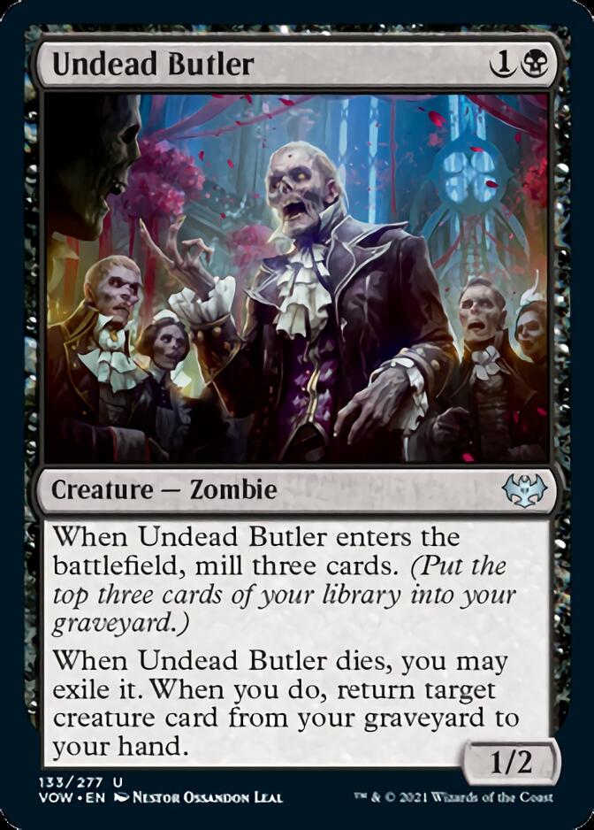 Undead Butler [Innistrad: Crimson Vow] MTG Single Magic: The Gathering    | Red Claw Gaming