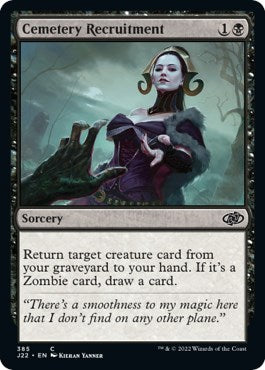 Cemetery Recruitment [Jumpstart 2022] MTG Single Magic: The Gathering    | Red Claw Gaming