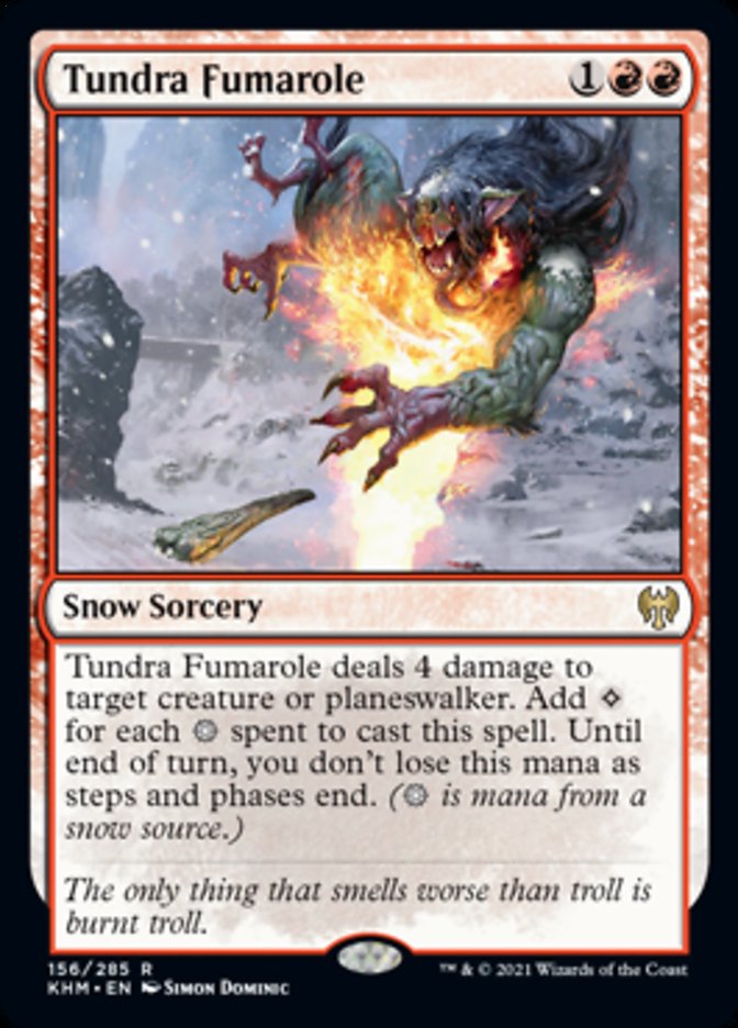 Tundra Fumarole [Kaldheim] MTG Single Magic: The Gathering    | Red Claw Gaming