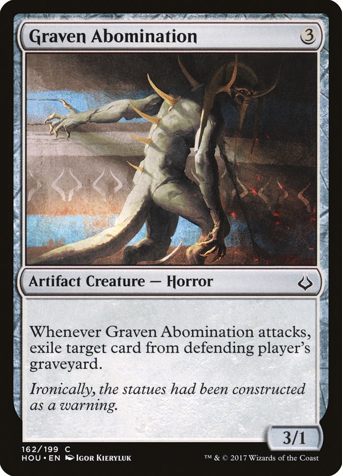 Graven Abomination [Hour of Devastation] MTG Single Magic: The Gathering    | Red Claw Gaming