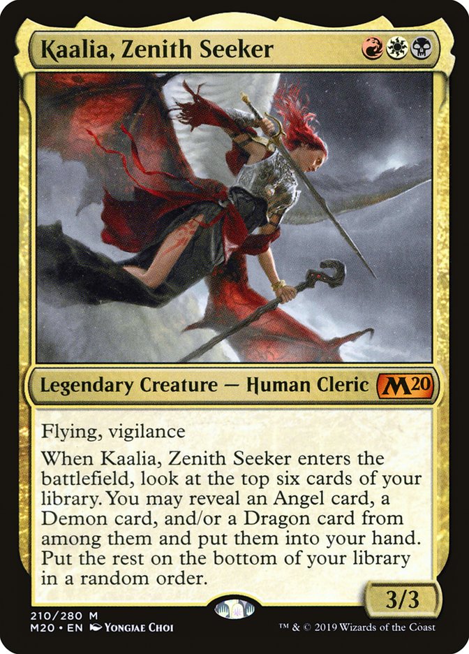 Kaalia, Zenith Seeker [Core Set 2020] MTG Single Magic: The Gathering    | Red Claw Gaming