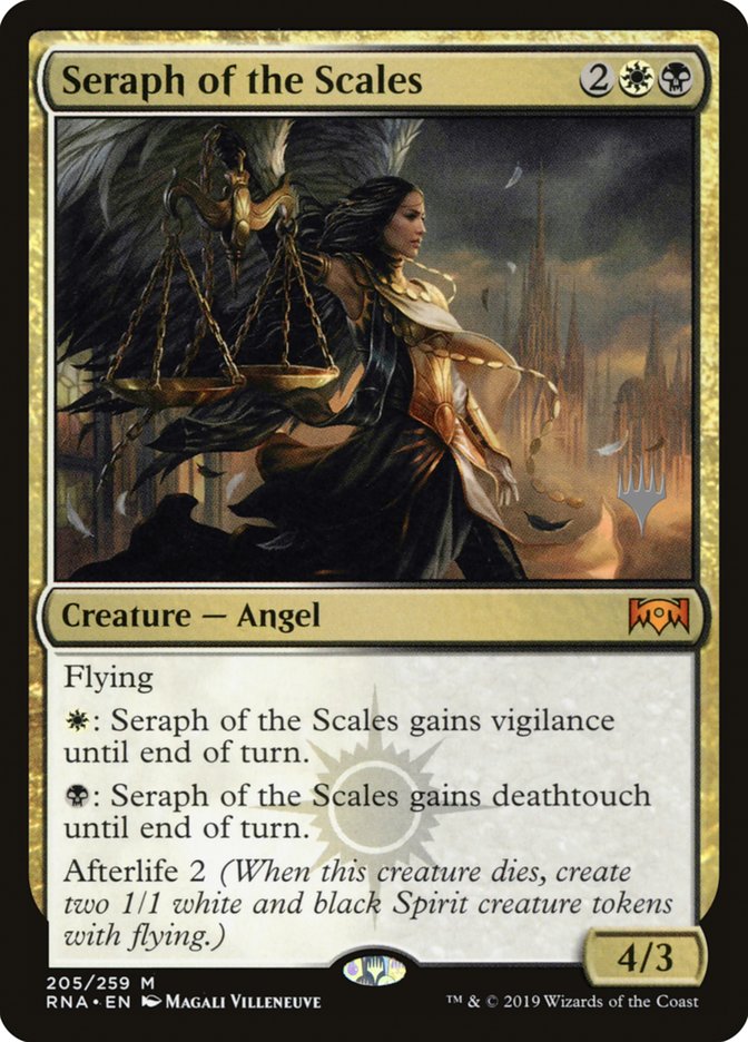 Seraph of the Scales (Promo Pack) [Ravnica Allegiance Promos] MTG Single Magic: The Gathering    | Red Claw Gaming