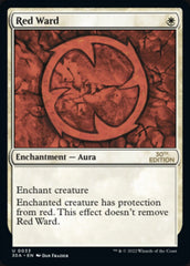 Red Ward [30th Anniversary Edition] MTG Single Magic: The Gathering    | Red Claw Gaming