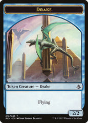 Anointer Priest // Drake Double-Sided Token [Amonkhet Tokens] MTG Single Magic: The Gathering    | Red Claw Gaming