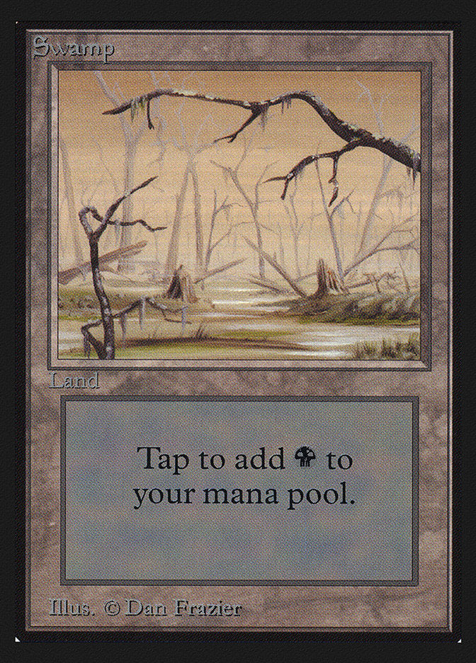 Swamp (Orange Sky) [Collectors' Edition] MTG Single Magic: The Gathering    | Red Claw Gaming