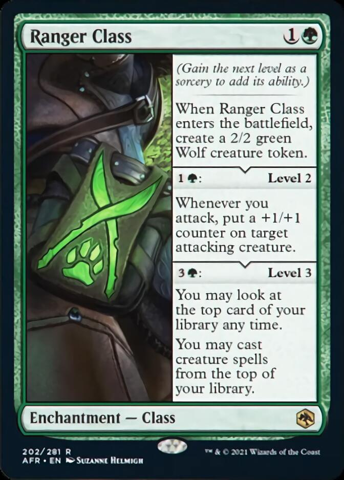 Ranger Class [Dungeons & Dragons: Adventures in the Forgotten Realms] MTG Single Magic: The Gathering    | Red Claw Gaming