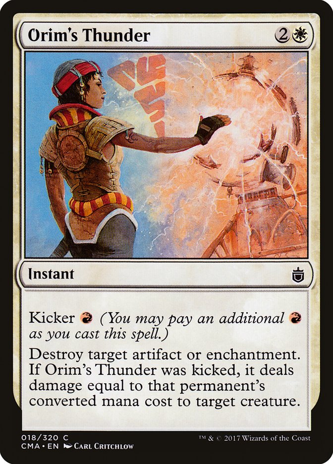 Orim's Thunder [Commander Anthology] MTG Single Magic: The Gathering    | Red Claw Gaming