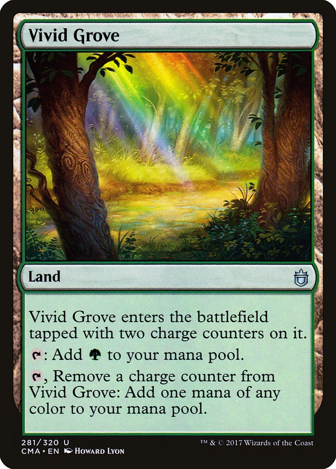 Vivid Grove [Commander Anthology] MTG Single Magic: The Gathering    | Red Claw Gaming