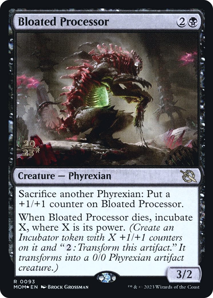 Bloated Processor [March of the Machine Prerelease Promos] MTG Single Magic: The Gathering    | Red Claw Gaming