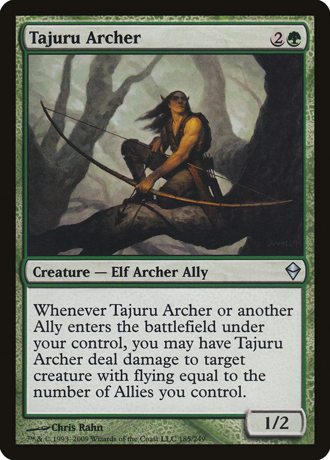 Tajuru Archer [Zendikar] MTG Single Magic: The Gathering    | Red Claw Gaming