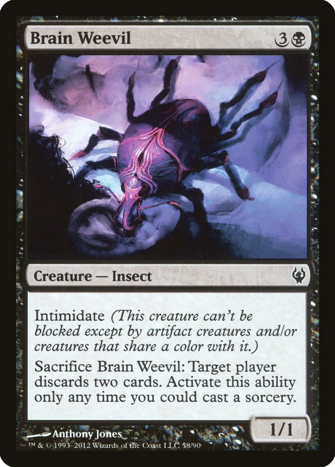 Brain Weevil [Duel Decks: Izzet vs. Golgari] MTG Single Magic: The Gathering    | Red Claw Gaming