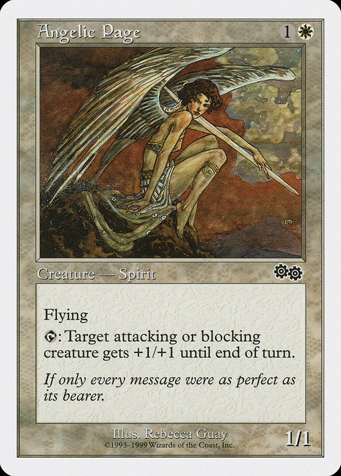 Angelic Page [Battle Royale] MTG Single Magic: The Gathering    | Red Claw Gaming