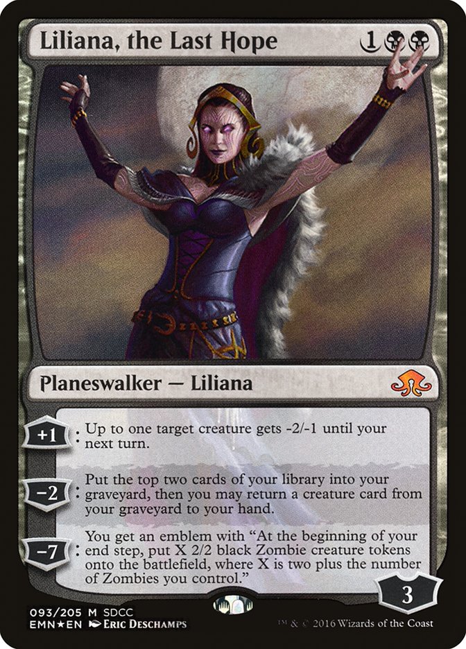 Liliana, the Last Hope [San Diego Comic-Con 2016] MTG Single Magic: The Gathering    | Red Claw Gaming