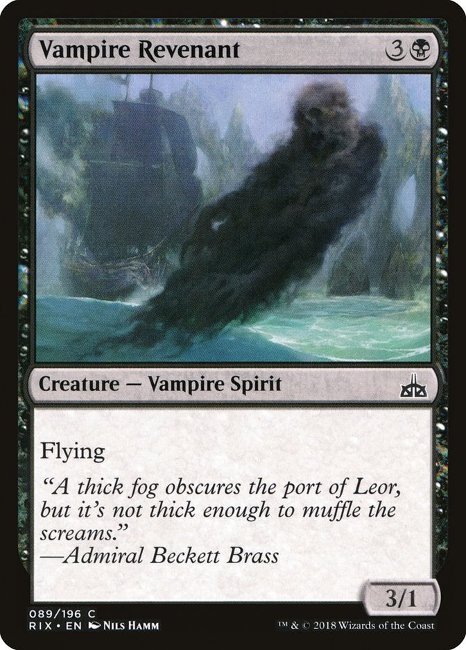 Vampire Revenant [Rivals of Ixalan] MTG Single Magic: The Gathering    | Red Claw Gaming