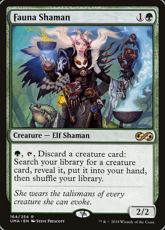 Fauna Shaman [Ultimate Masters] MTG Single Magic: The Gathering    | Red Claw Gaming