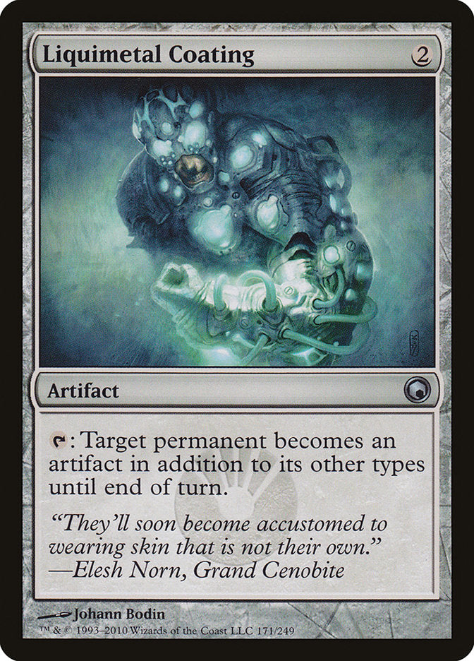 Liquimetal Coating [Scars of Mirrodin] MTG Single Magic: The Gathering    | Red Claw Gaming