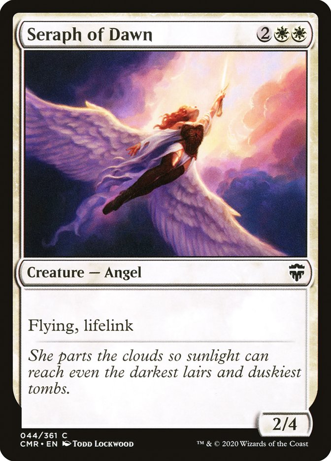 Seraph of Dawn [Commander Legends] MTG Single Magic: The Gathering    | Red Claw Gaming