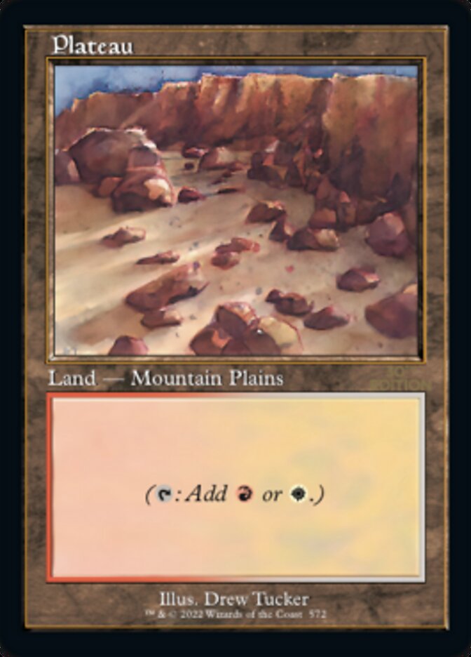 Plateau (Retro) [30th Anniversary Edition] MTG Single Magic: The Gathering    | Red Claw Gaming