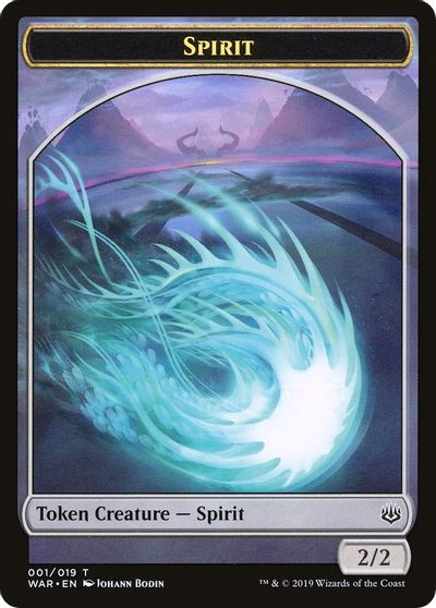 On An Adventure // Spirit Double-Sided Token [Challenger Decks 2020 Tokens] MTG Single Magic: The Gathering    | Red Claw Gaming