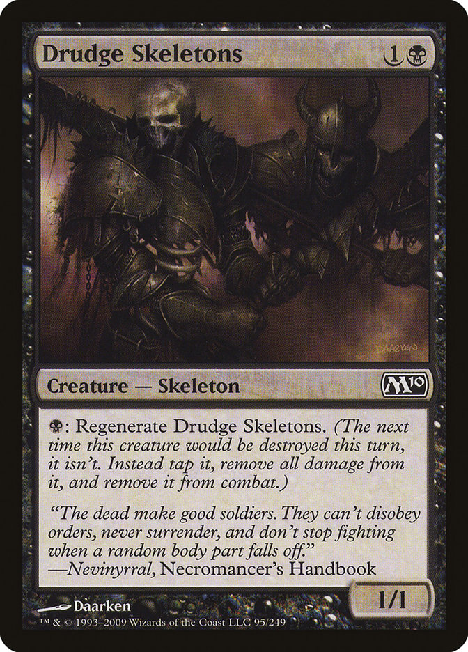 Drudge Skeletons [Magic 2010] MTG Single Magic: The Gathering    | Red Claw Gaming