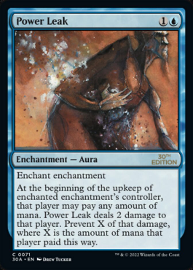 Power Leak [30th Anniversary Edition] MTG Single Magic: The Gathering    | Red Claw Gaming