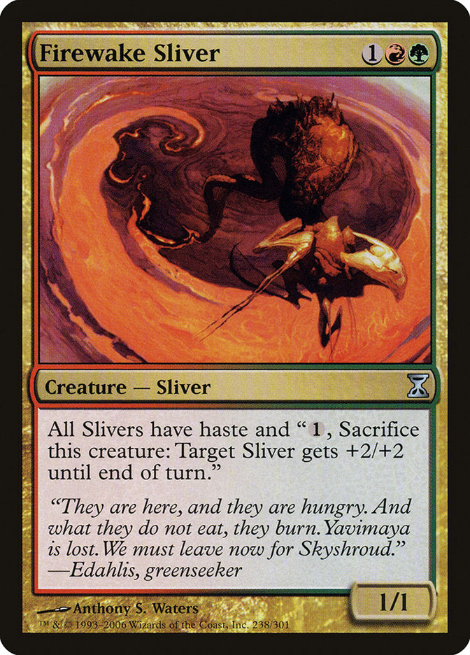 Firewake Sliver [Time Spiral] MTG Single Magic: The Gathering    | Red Claw Gaming