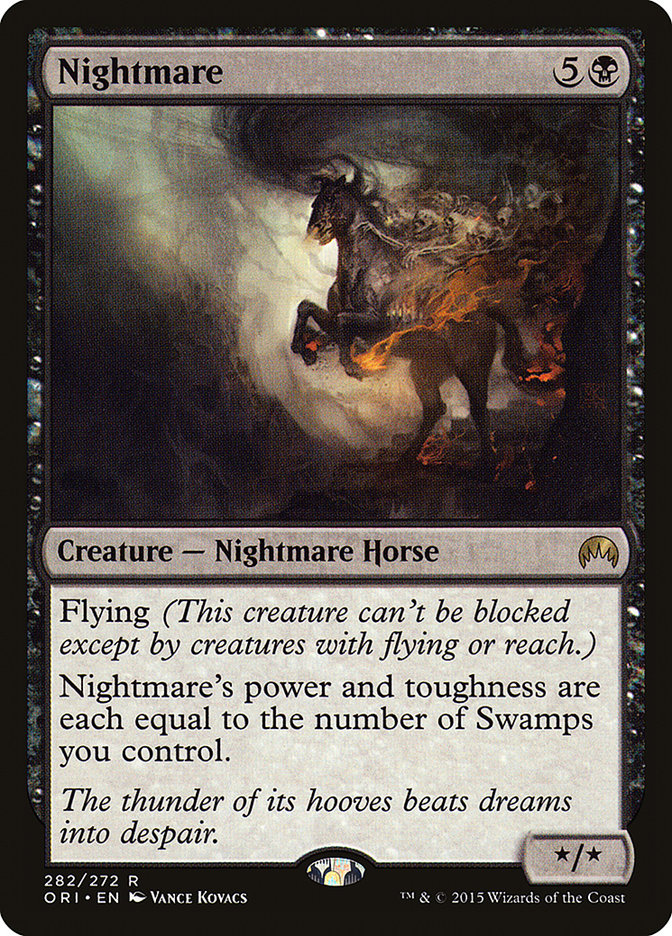 Nightmare [Magic Origins] MTG Single Magic: The Gathering    | Red Claw Gaming