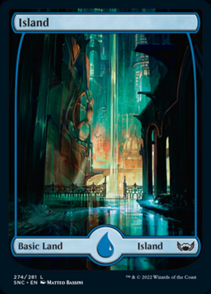 Island (274) [Streets of New Capenna] MTG Single Magic: The Gathering    | Red Claw Gaming