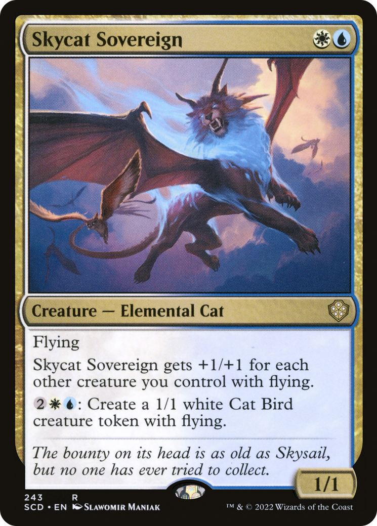 Skycat Sovereign [Starter Commander Decks] MTG Single Magic: The Gathering    | Red Claw Gaming