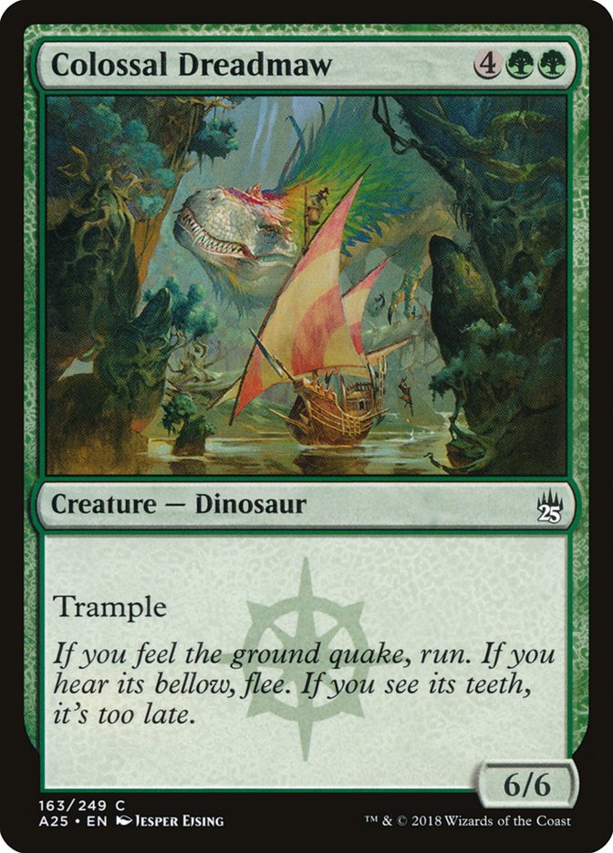 Colossal Dreadmaw [Masters 25] MTG Single Magic: The Gathering    | Red Claw Gaming