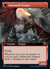 Smoldering Egg // Ashmouth Dragon (Extended Art) [Innistrad: Midnight Hunt] MTG Single Magic: The Gathering    | Red Claw Gaming