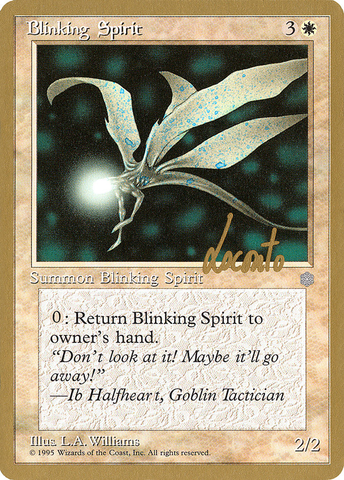 Blinking Spirit (Michael Loconto) [Pro Tour Collector Set] MTG Single Magic: The Gathering    | Red Claw Gaming