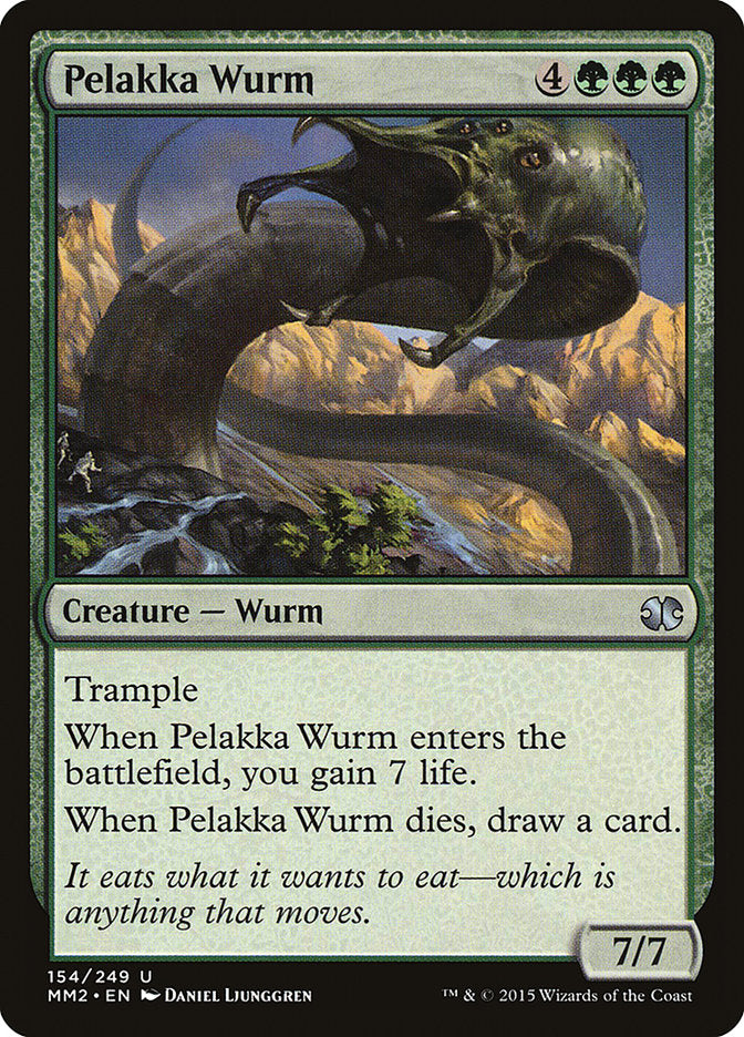 Pelakka Wurm [Modern Masters 2015] MTG Single Magic: The Gathering    | Red Claw Gaming