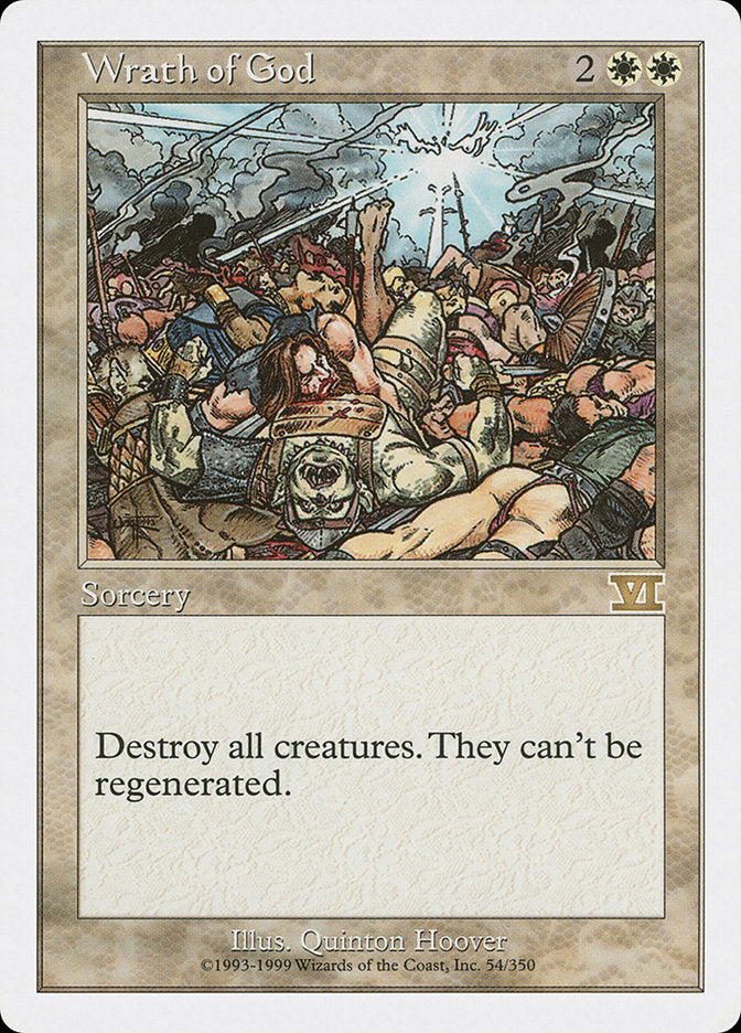 Wrath of God [Classic Sixth Edition] MTG Single Magic: The Gathering    | Red Claw Gaming