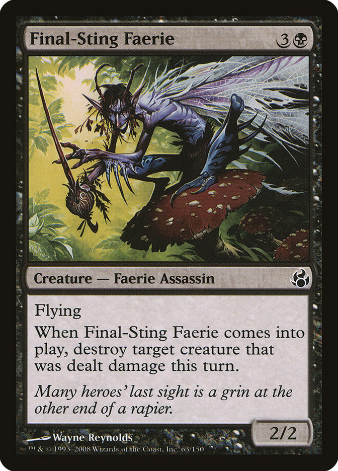 Final-Sting Faerie [Morningtide] MTG Single Magic: The Gathering    | Red Claw Gaming