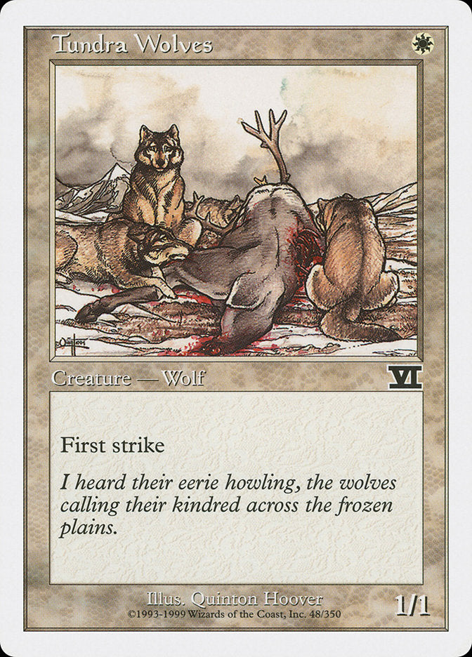 Tundra Wolves [Classic Sixth Edition] MTG Single Magic: The Gathering    | Red Claw Gaming