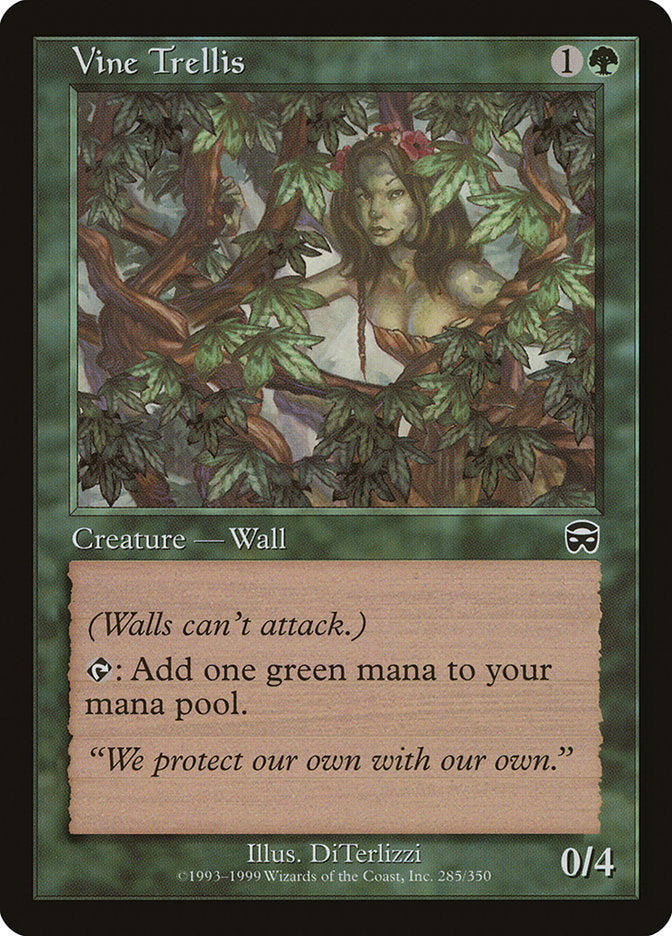 Vine Trellis [Mercadian Masques] MTG Single Magic: The Gathering    | Red Claw Gaming