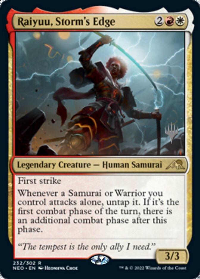 Raiyuu, Storm's Edge (Promo Pack) [Kamigawa: Neon Dynasty Promos] MTG Single Magic: The Gathering    | Red Claw Gaming