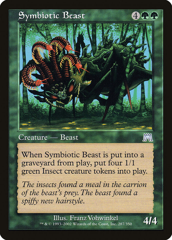 Symbiotic Beast [Onslaught] MTG Single Magic: The Gathering    | Red Claw Gaming