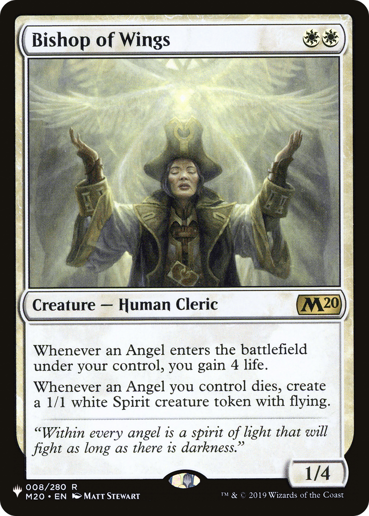 Bishop of Wings [Secret Lair: Angels] MTG Single Magic: The Gathering    | Red Claw Gaming