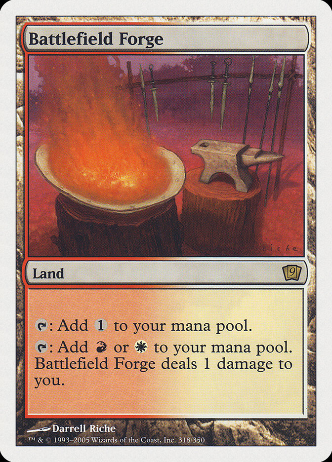 Battlefield Forge [Ninth Edition] MTG Single Magic: The Gathering    | Red Claw Gaming