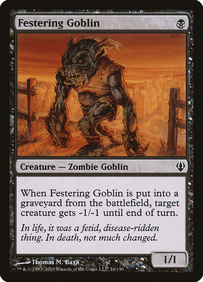 Festering Goblin [Archenemy] MTG Single Magic: The Gathering    | Red Claw Gaming